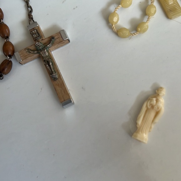 Rosaries Necklaces Religious Cross Medals Catholic Mary God Benediction - Picture 11 of 17